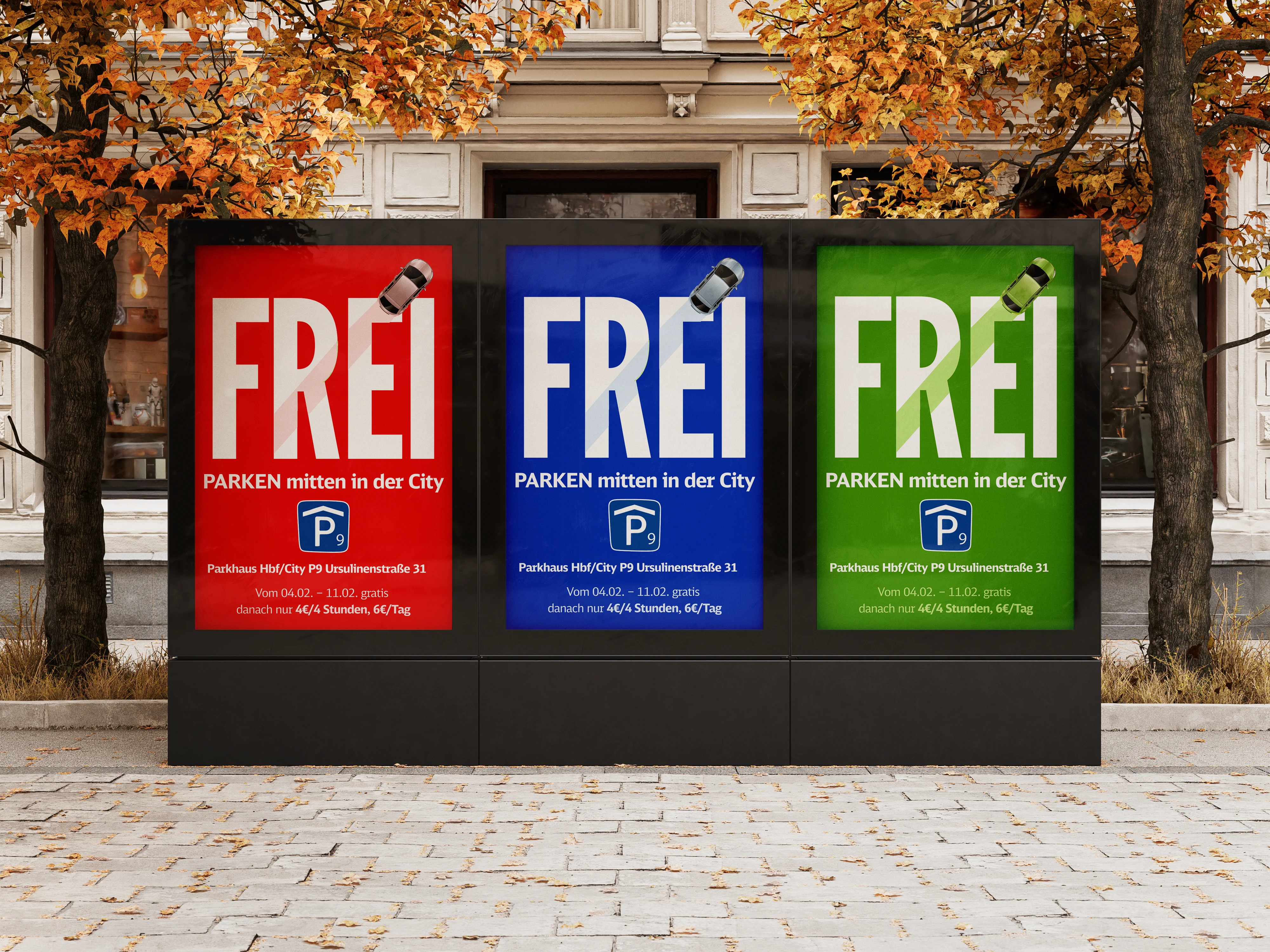 DB BahnPark &ndash; OOH-Kampagne City-Light-Poster