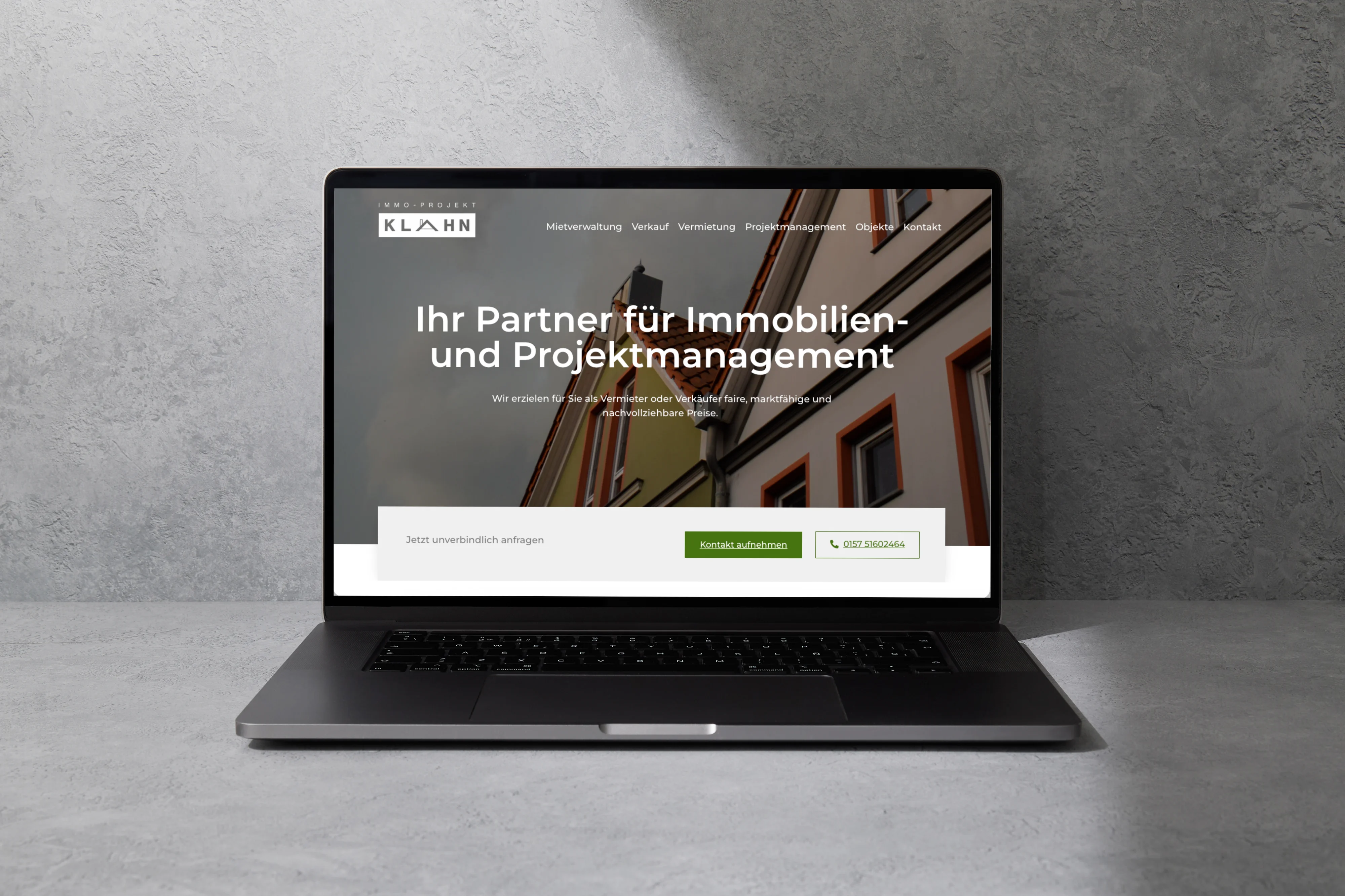 Immo-Projekt Klahn &ndash; Webdesign und digitale Sichtbarkeit