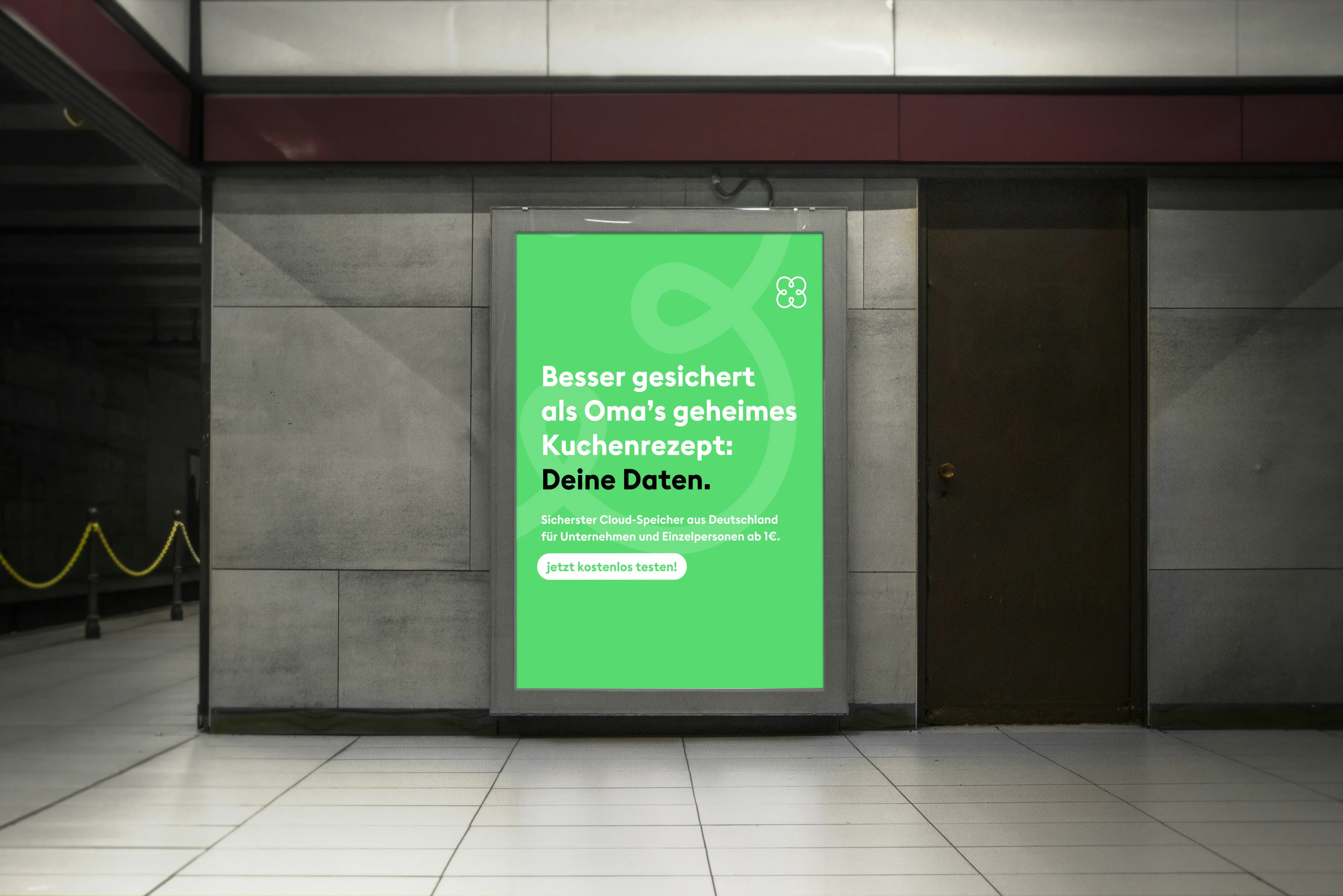 luckycloud &ndash; OOH-Plakat Kampagne